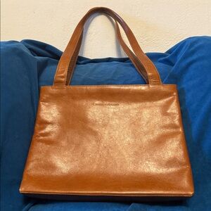 Derek Alexander exceptional Brown Leather large Handbag like new